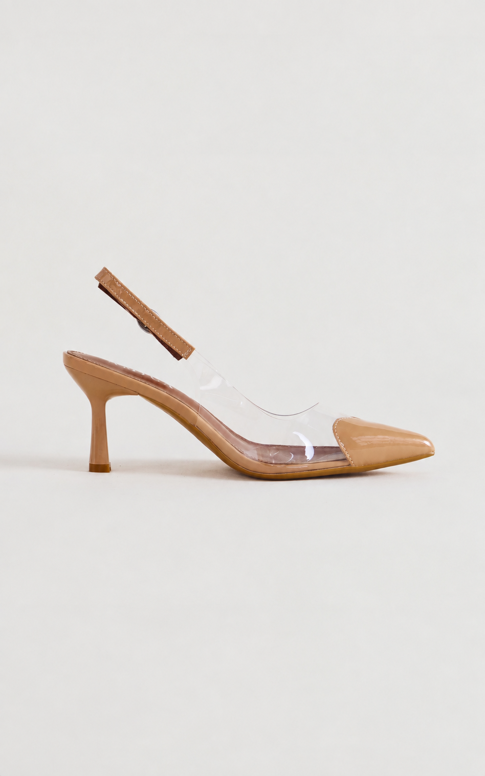 Angelmay Slingback Heels - Warm Nude