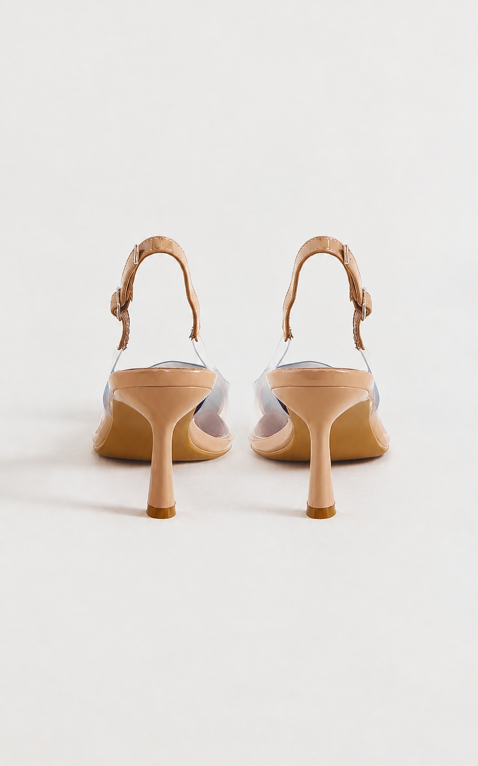 Angelmay Slingback Heels - Warm Nude