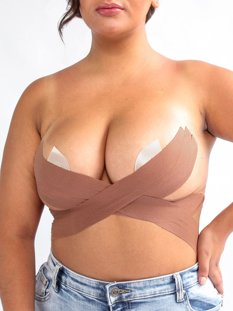 Nipple Pasties - Beige Teardrop