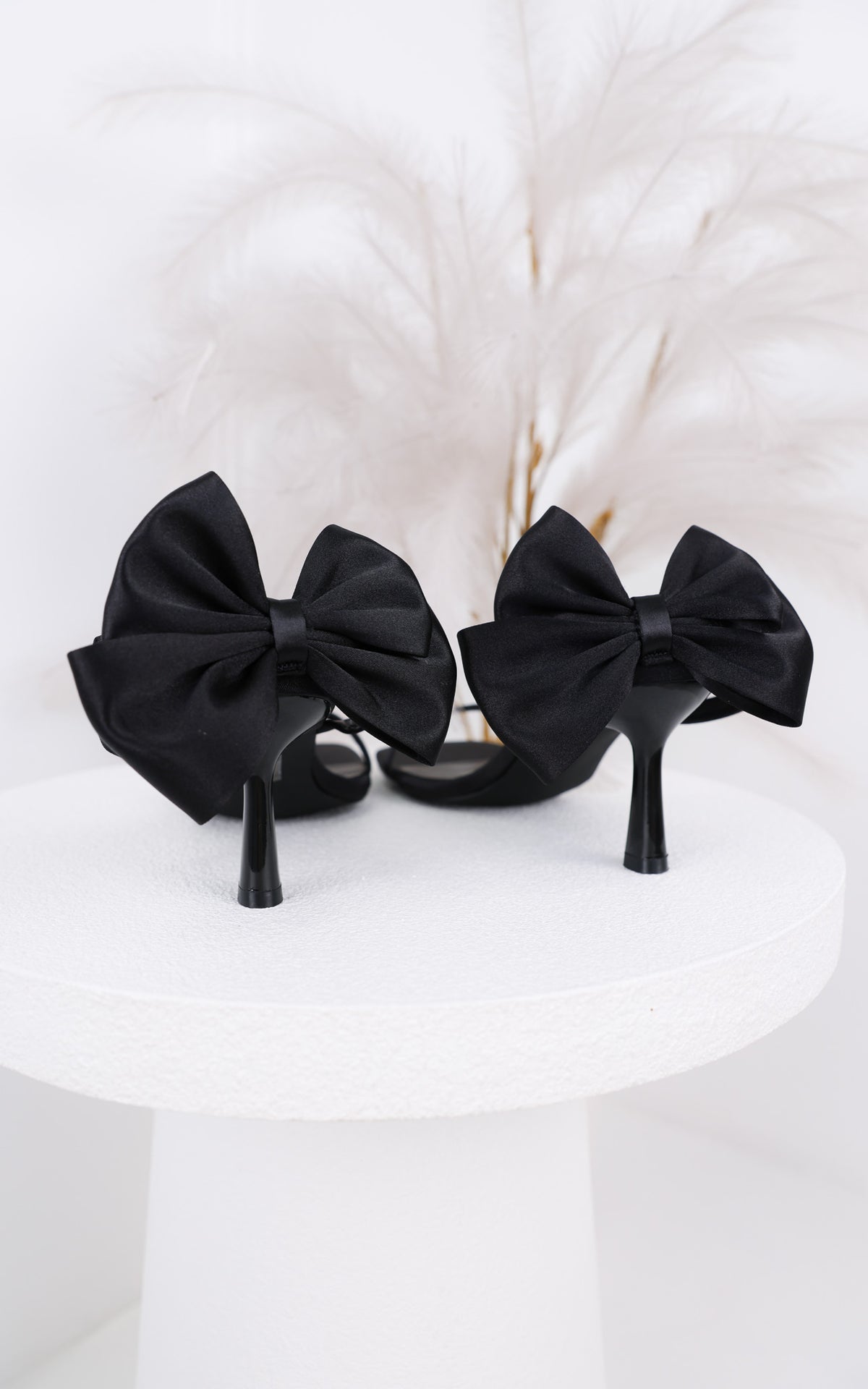 Boey Heels - Black Bow
