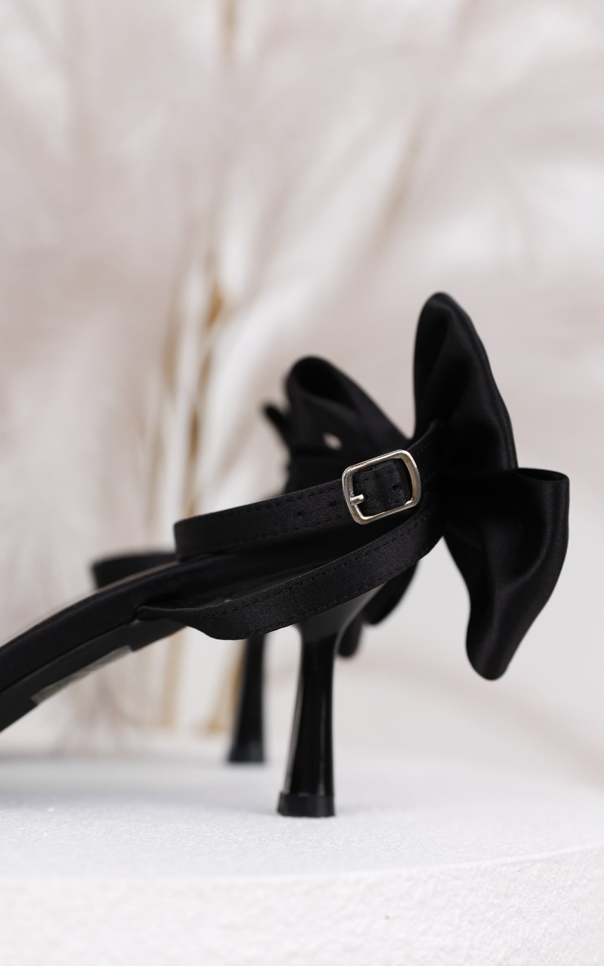 Boey Heels - Black Bow