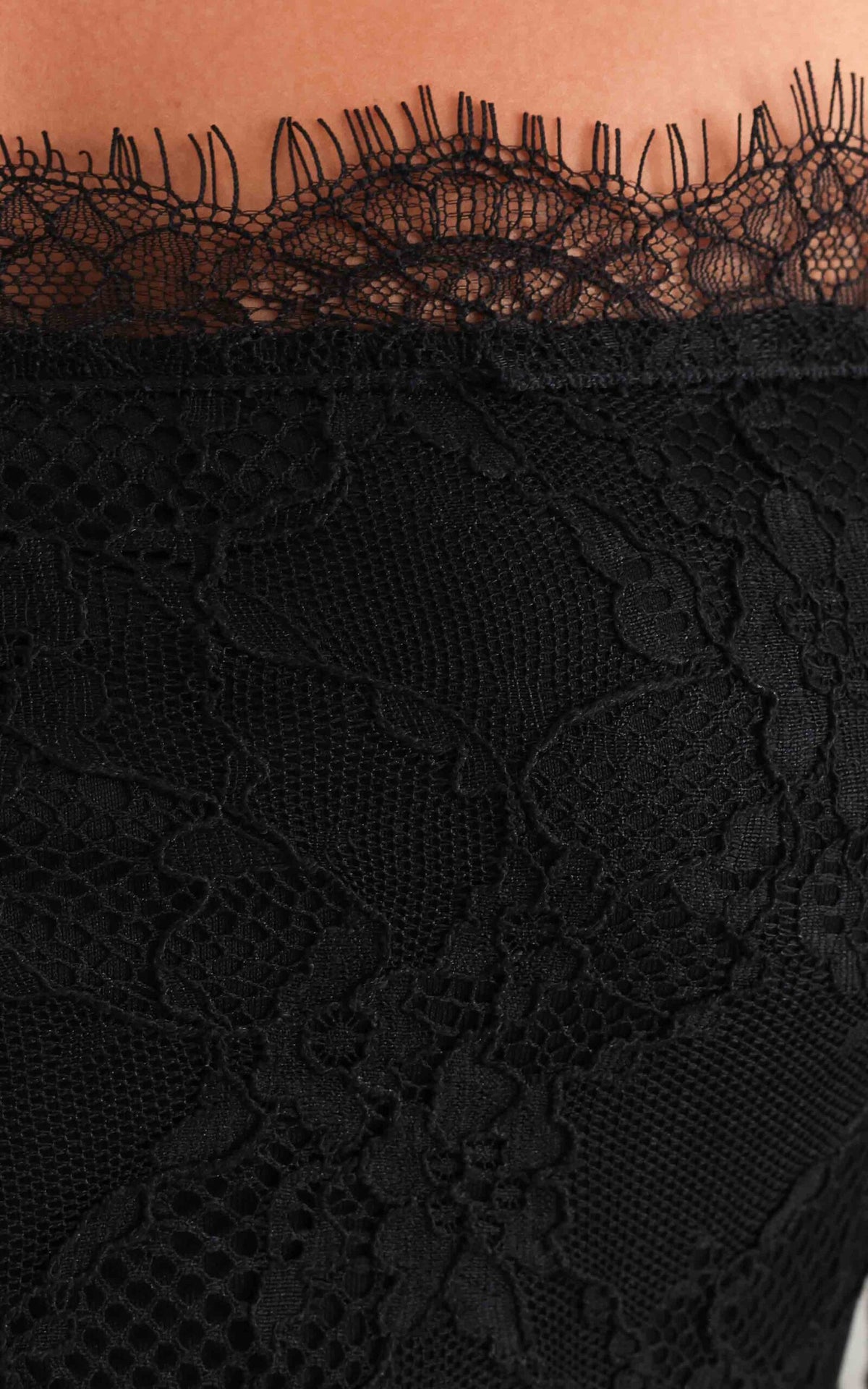 Casanova Lace Top - Black