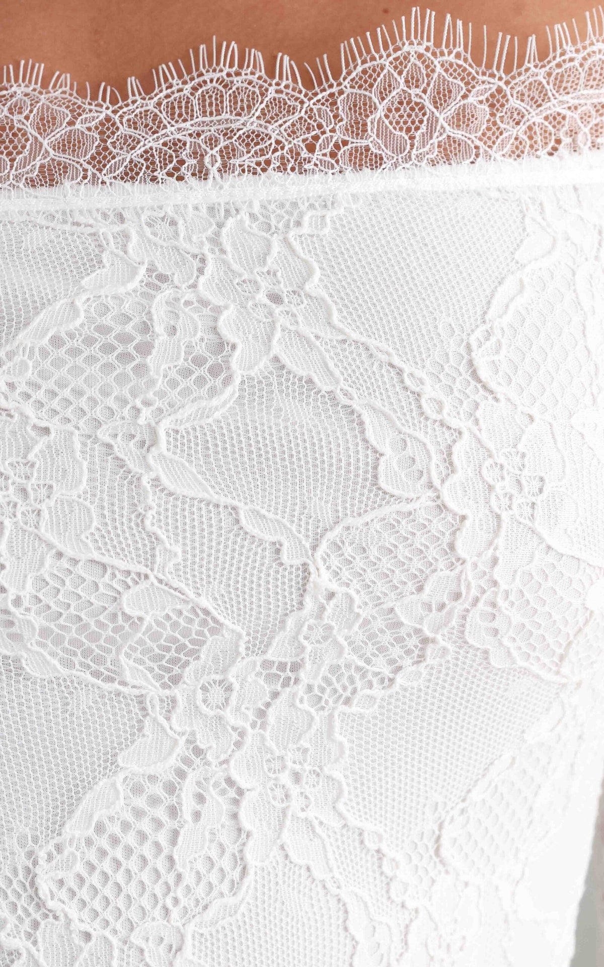 Casanova Lace Top - White