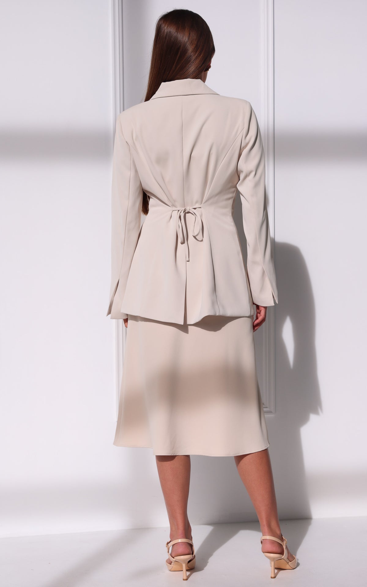 Charlotte Blazer - Bone Beige