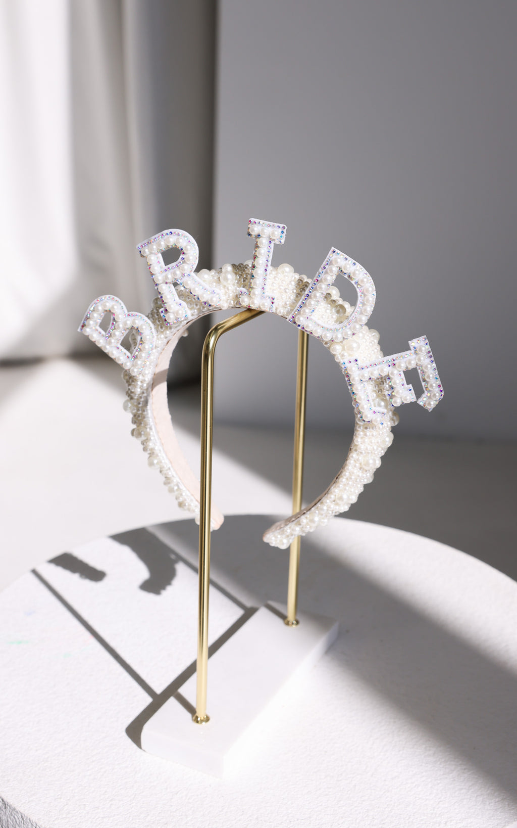 Commitment Headband - Bride Pearl