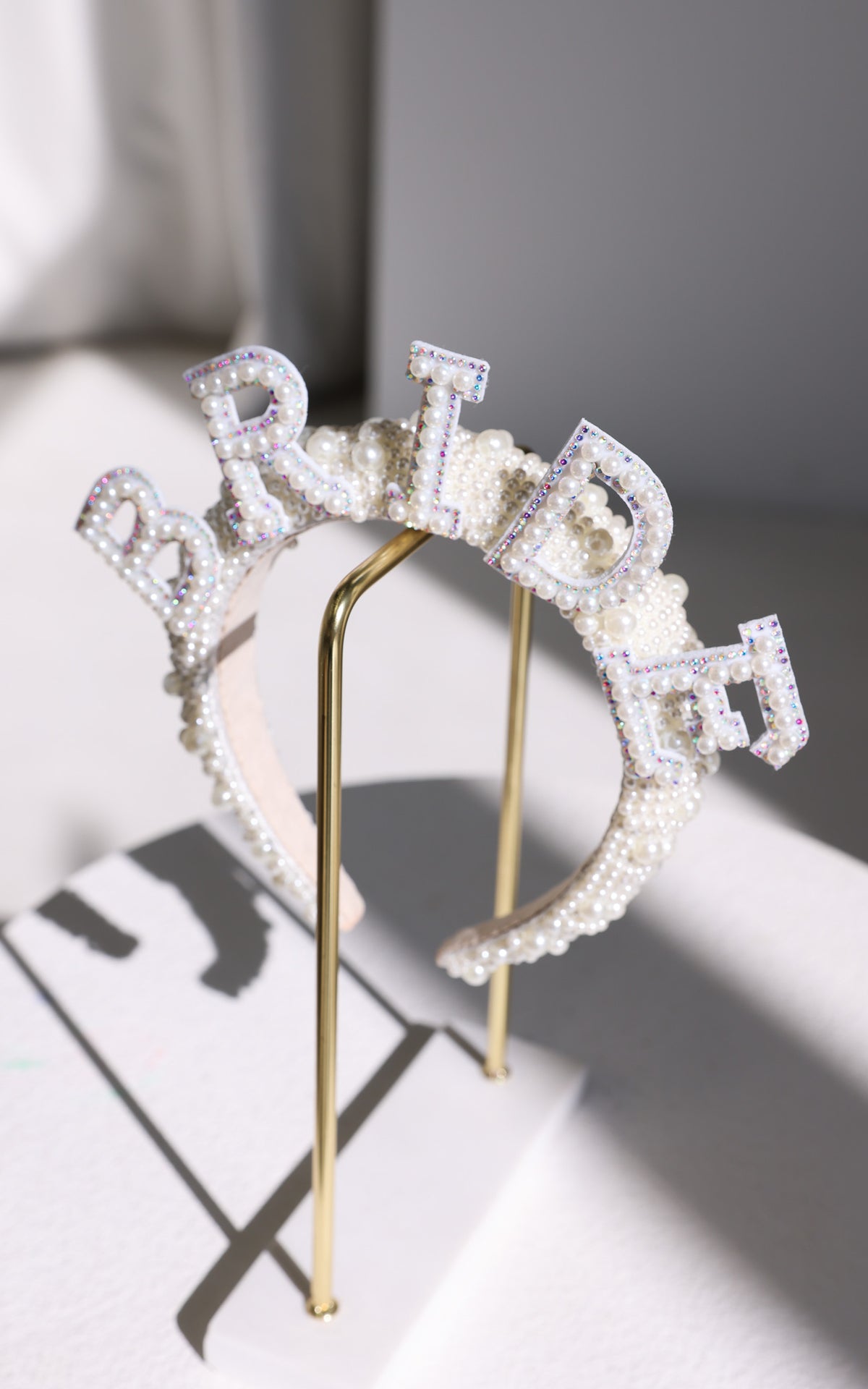 Commitment Headband - Bride Pearl