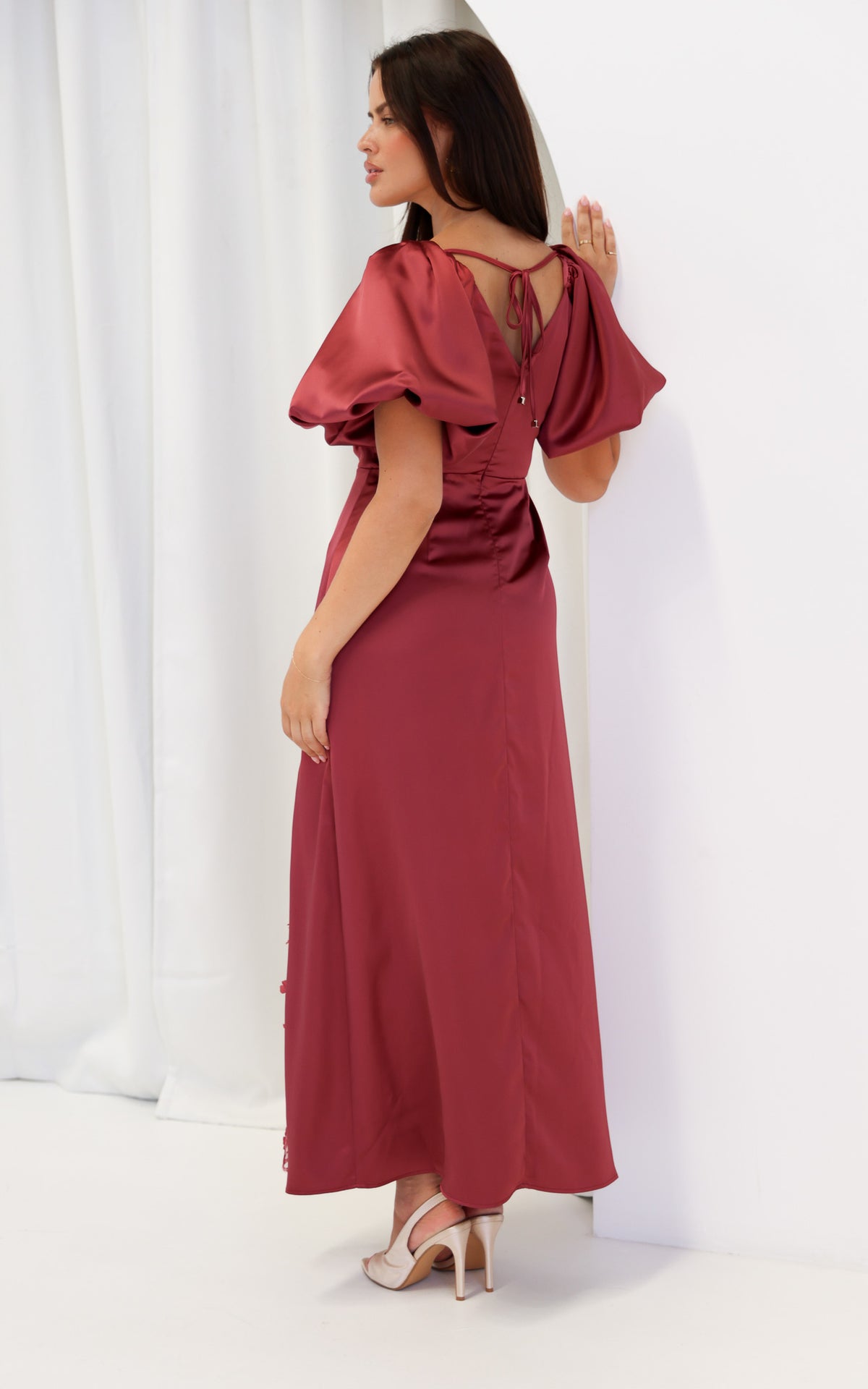 Elinda Maxi Dress - Scarlet Rose