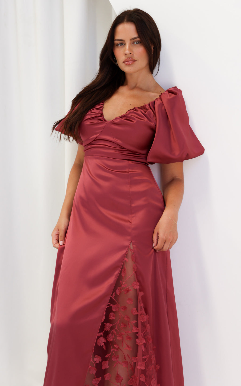 Elinda Maxi Dress - Scarlet Rose
