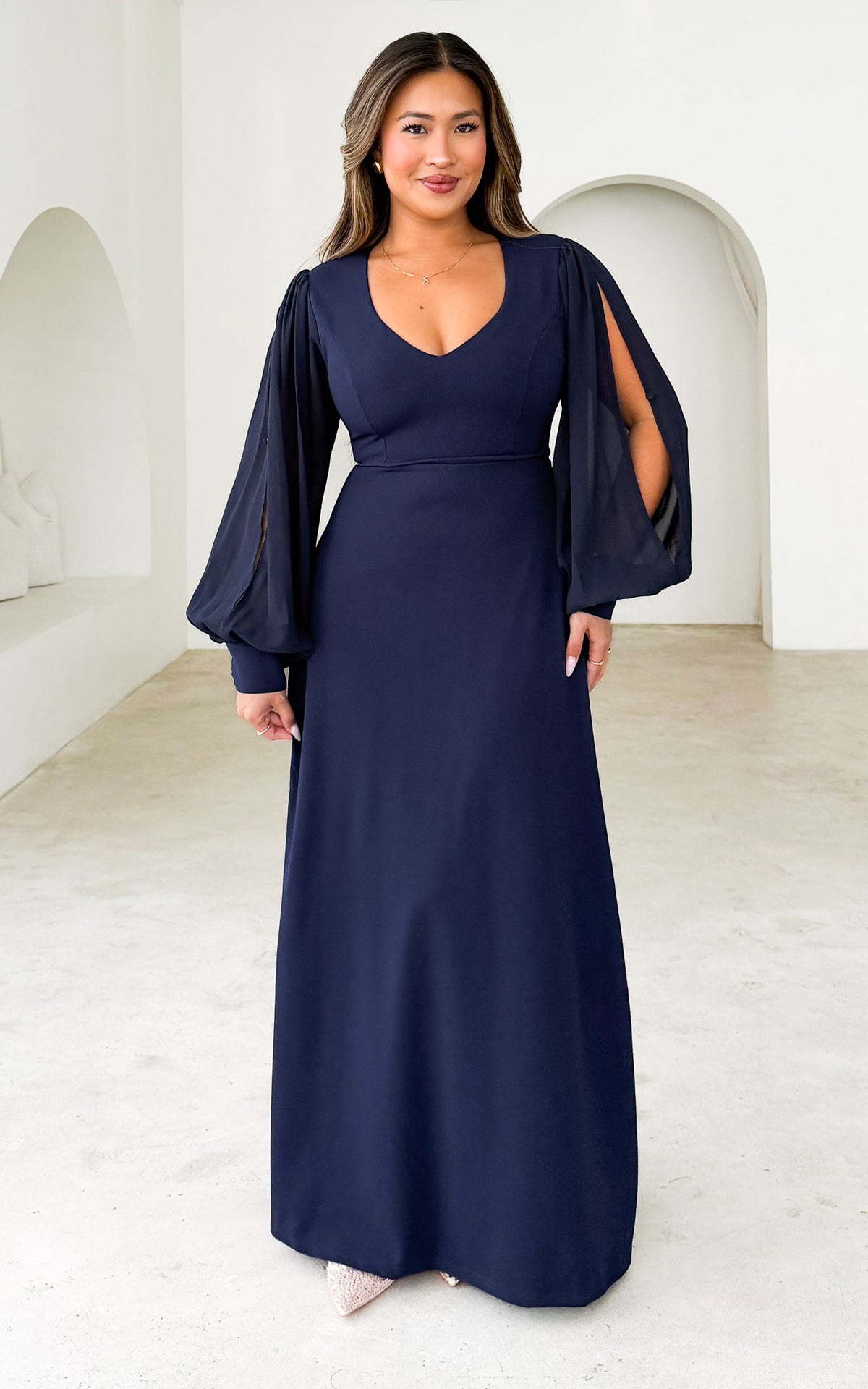 Eloise Maxi Dress - Navy