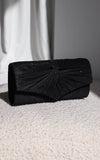 Emmy Shimmer Clutch Bag - Black