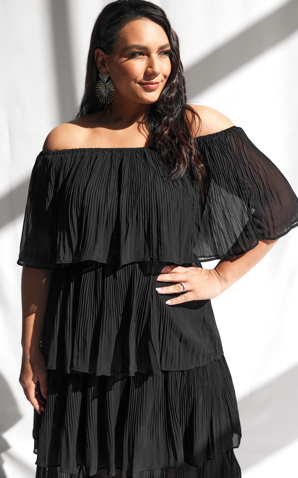 Fantango Maxi Dress - Black