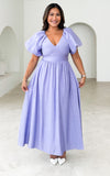 Georgie Maxi Dress - Blue Lilac