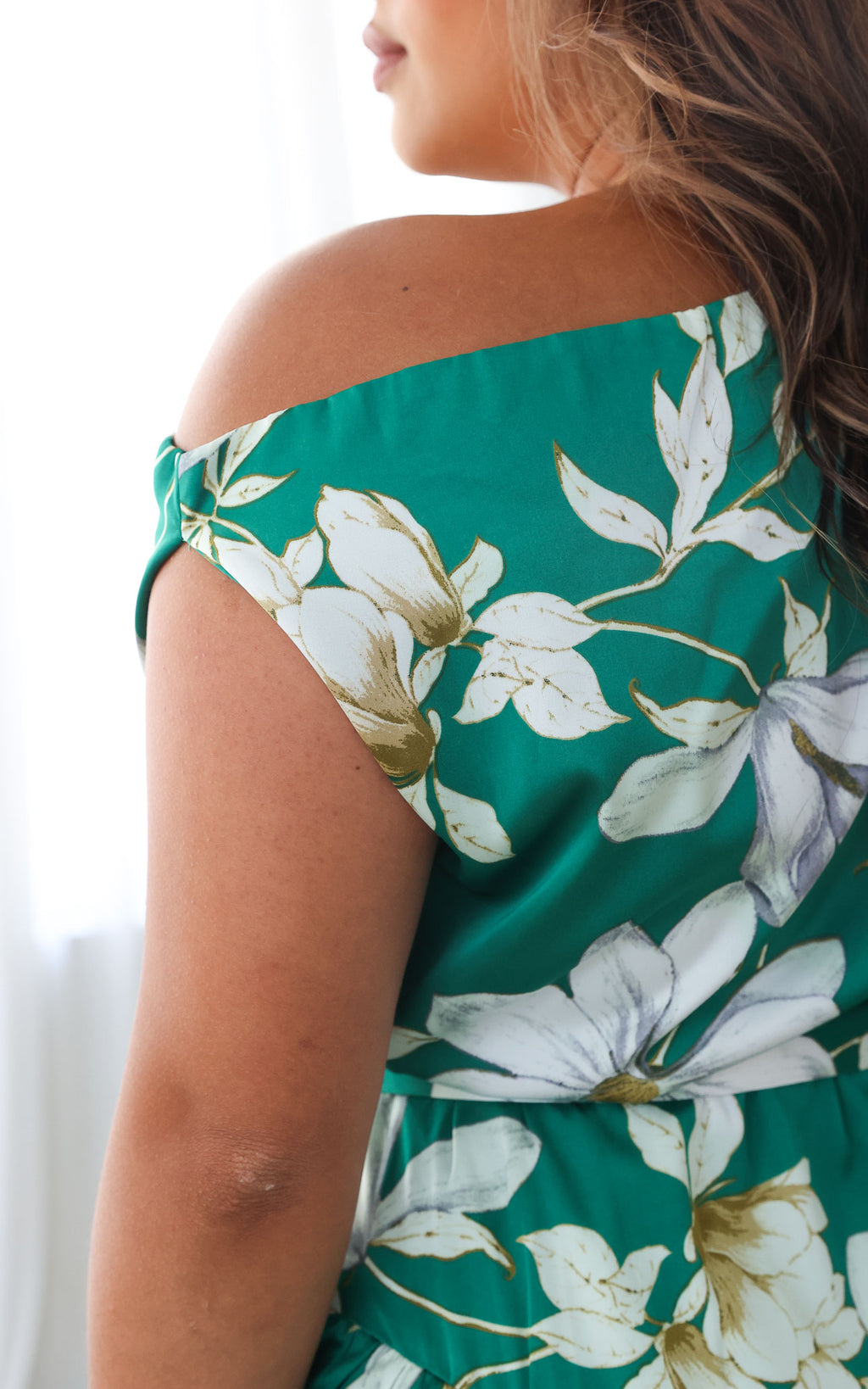 Kassidy Maxi Dress - Green Floral