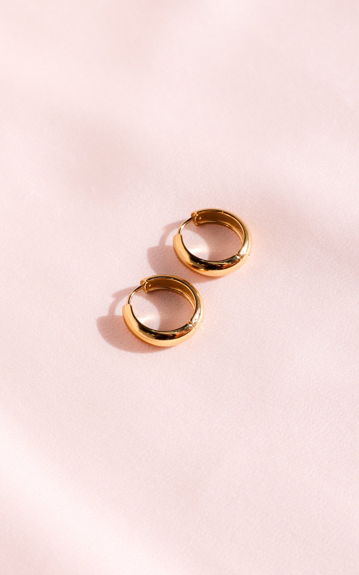 Henrey Hoop Earrings - Gold Classic
