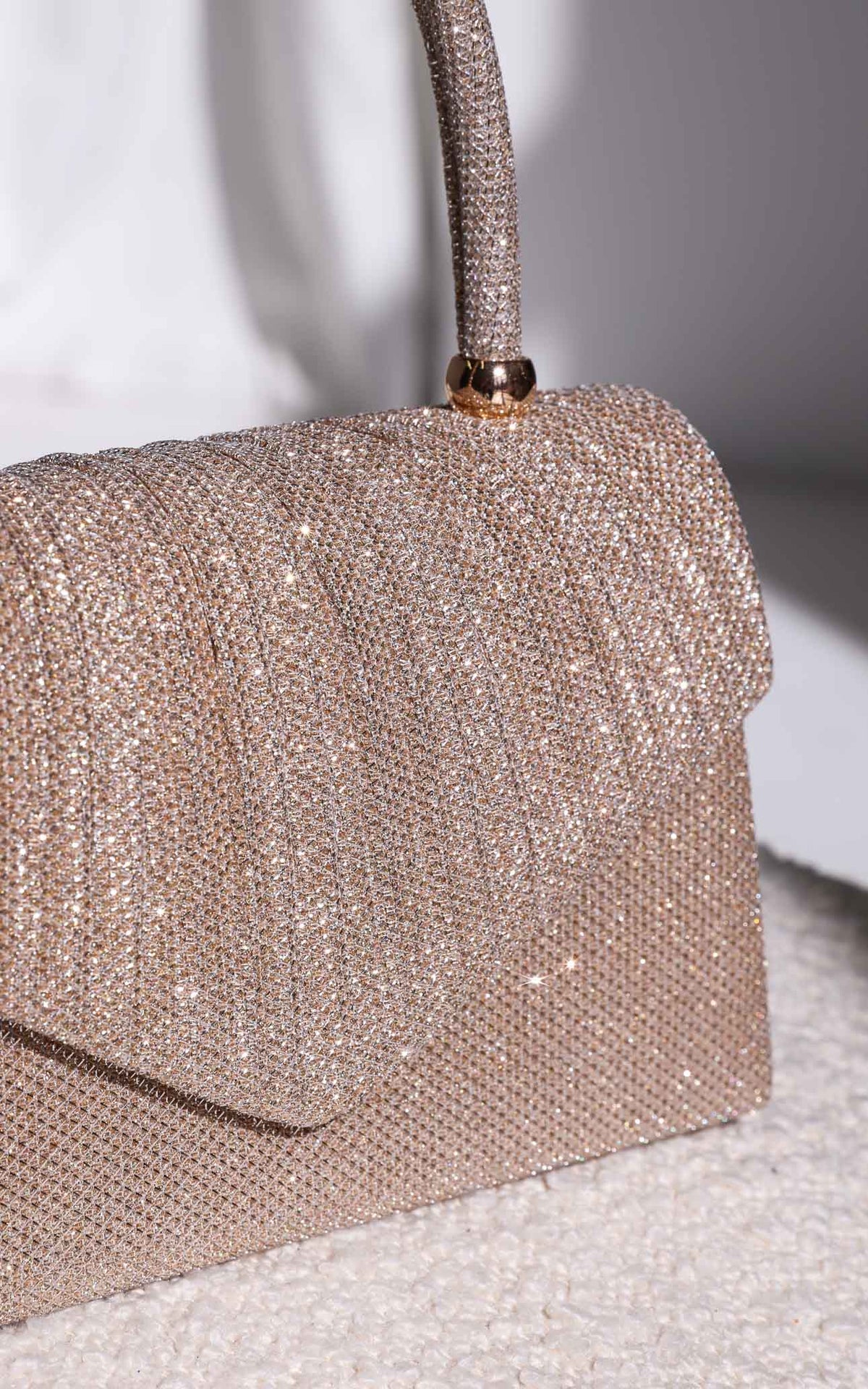 Yalena Shimmer Bag - Gold