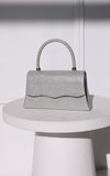 Jalisa Texture Bag - Silver Metallic