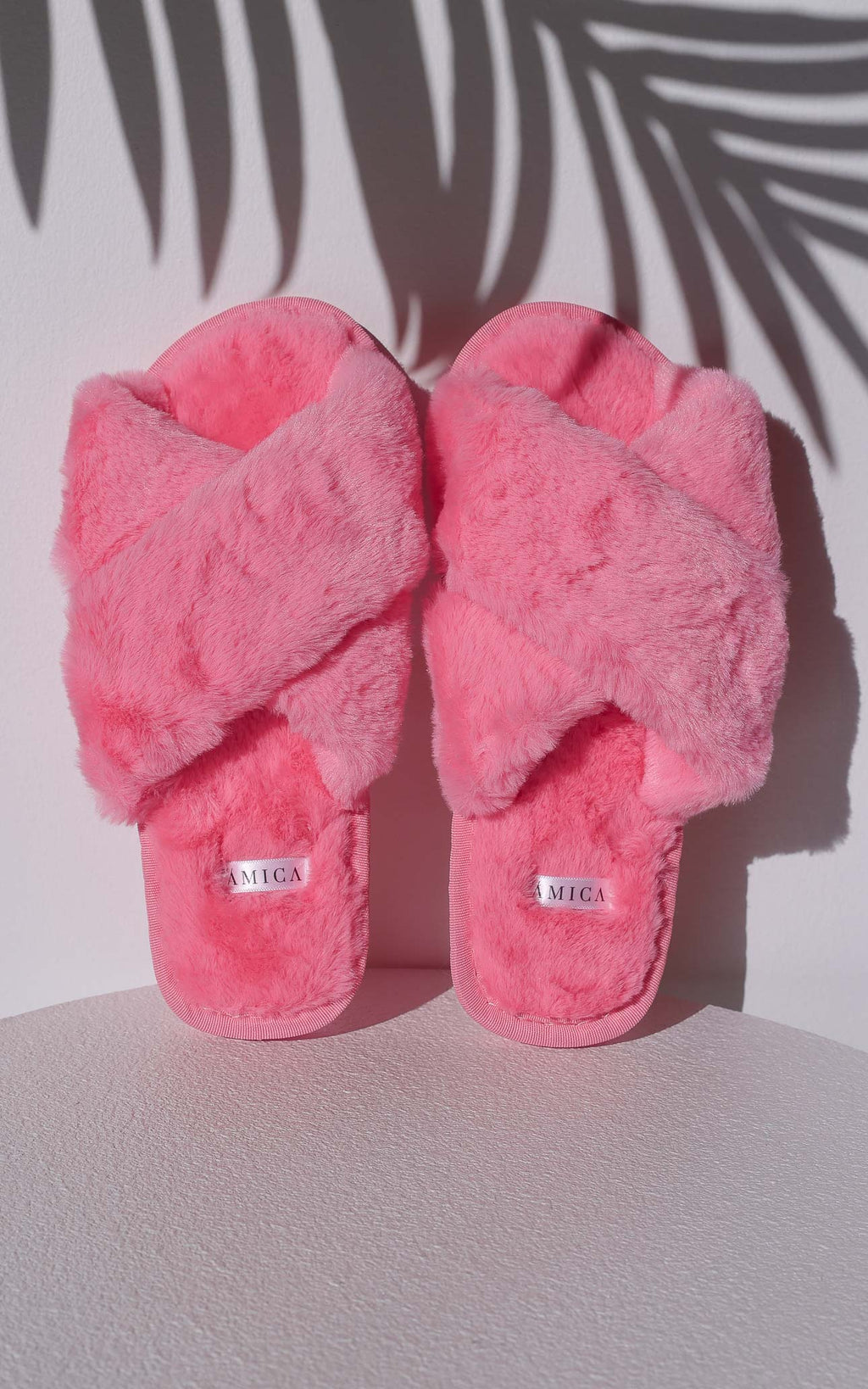 Walk To You Cross Slippers - Pink