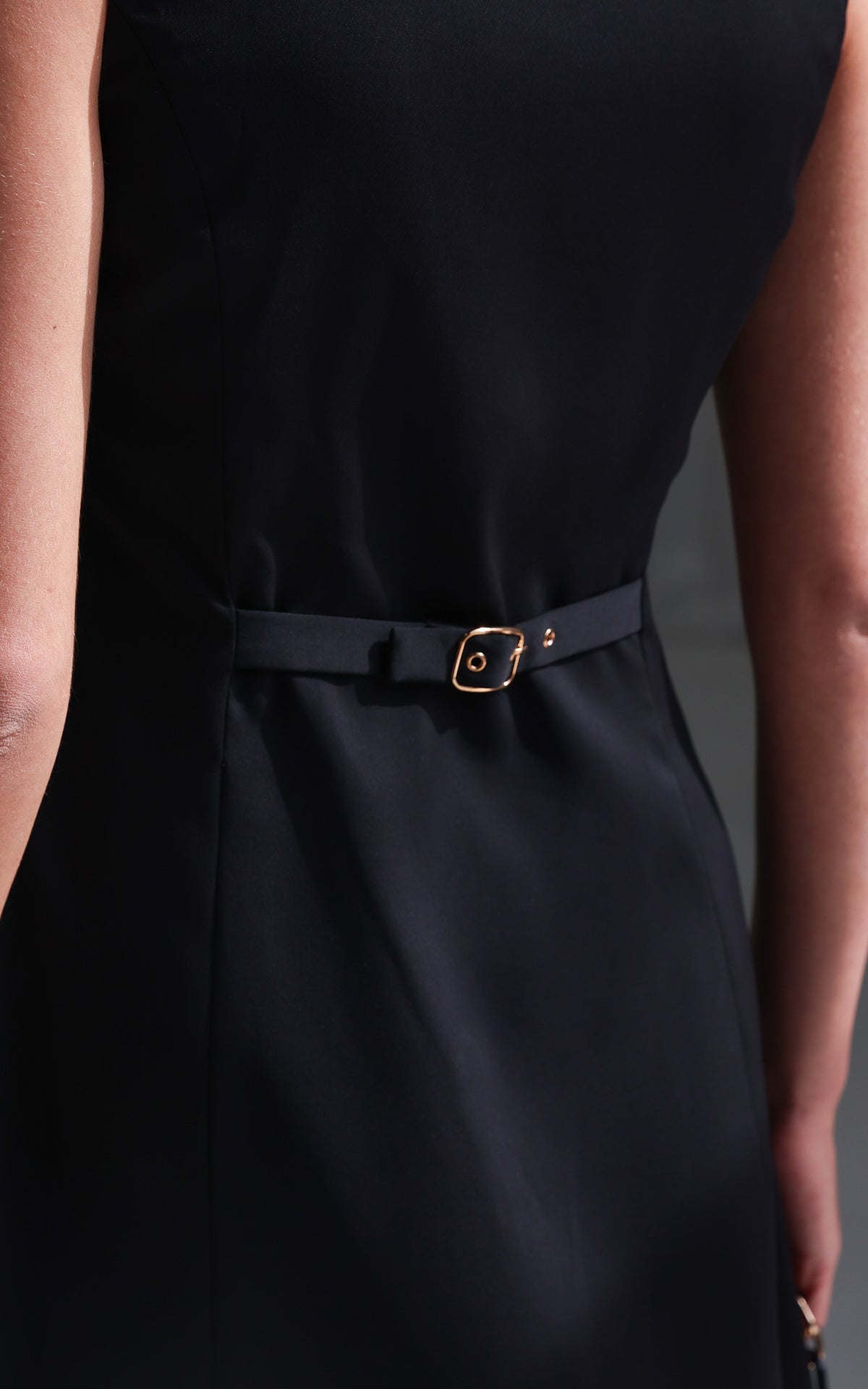 Julius Vest Mini Dress - Black