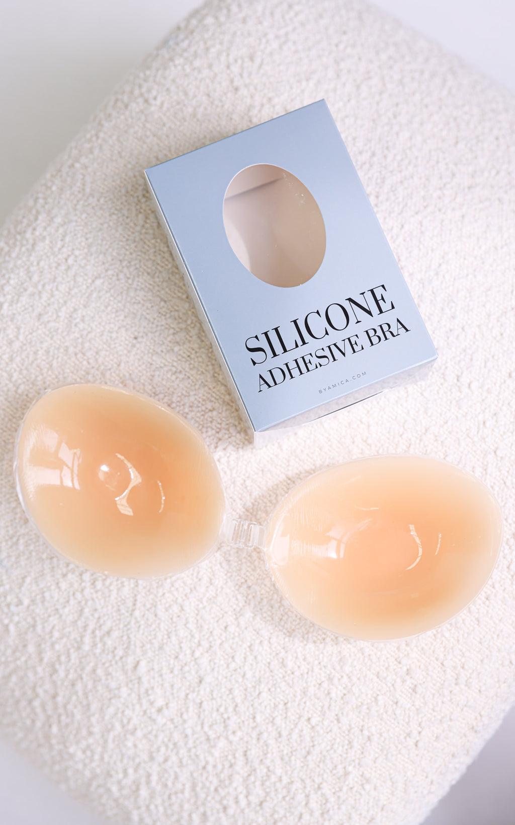 Lanelle Silicone Adhesive Bra - Nude
