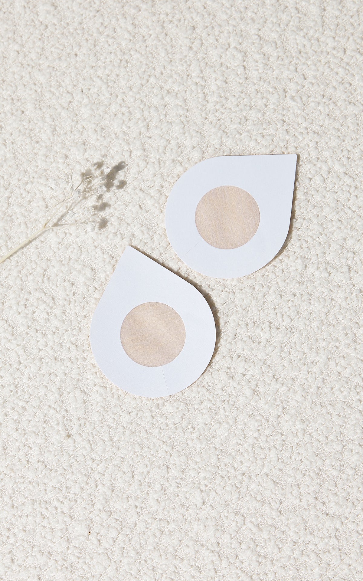 Nipple Pasties - Beige Teardrop
