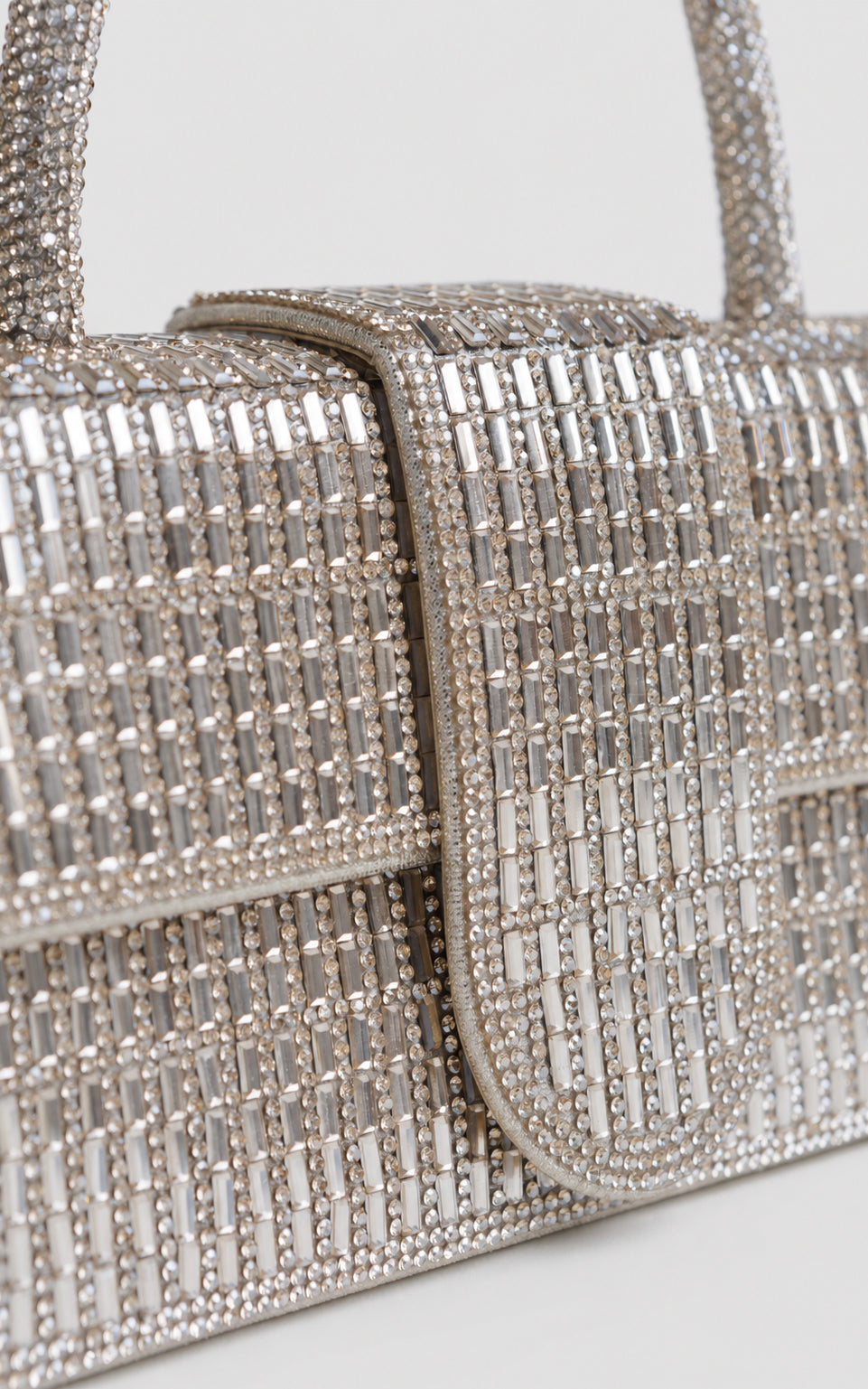 Nelani Rhinestone Bag - Gold