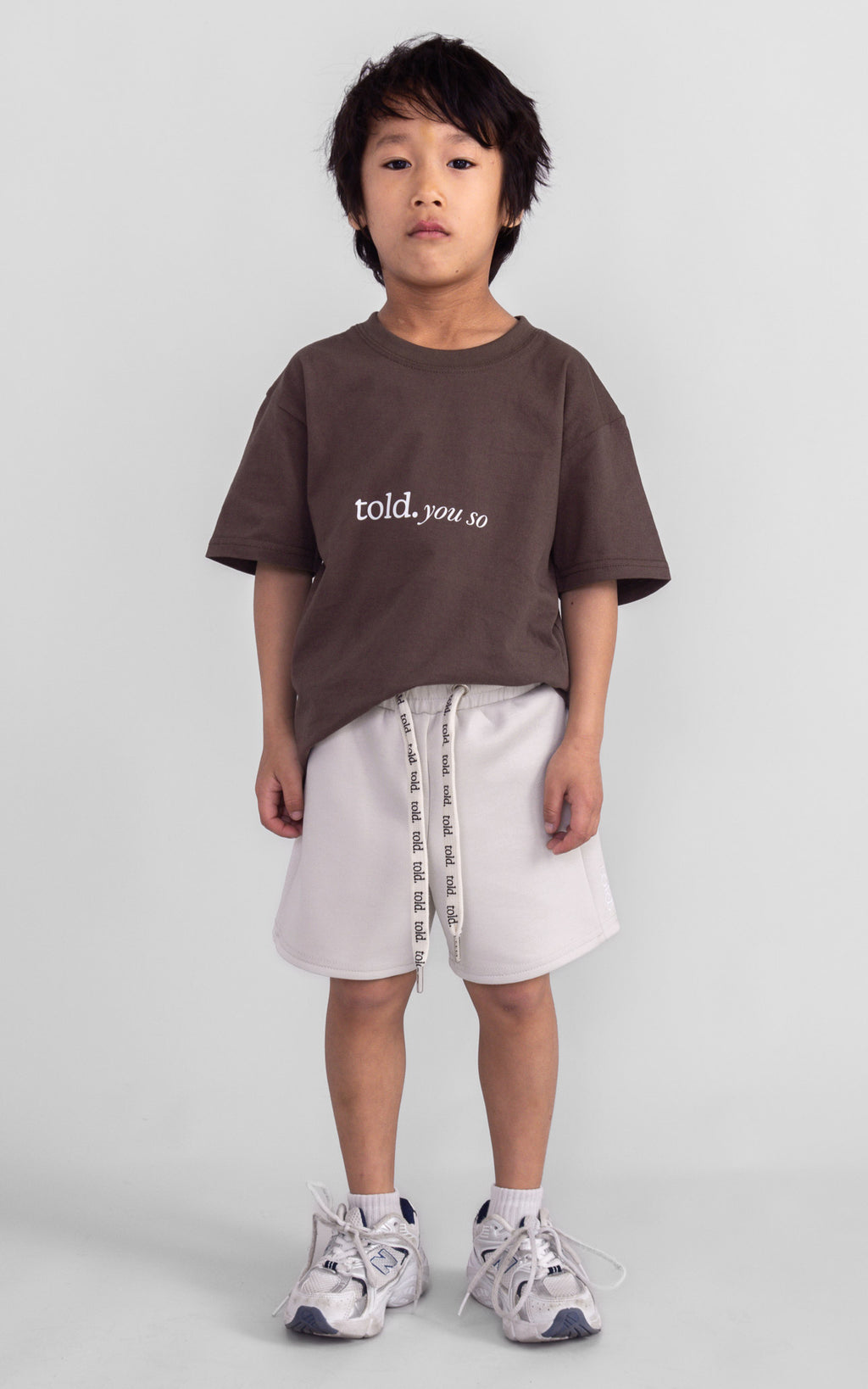 Ricco Kids Tshirt - Chocolate Brown