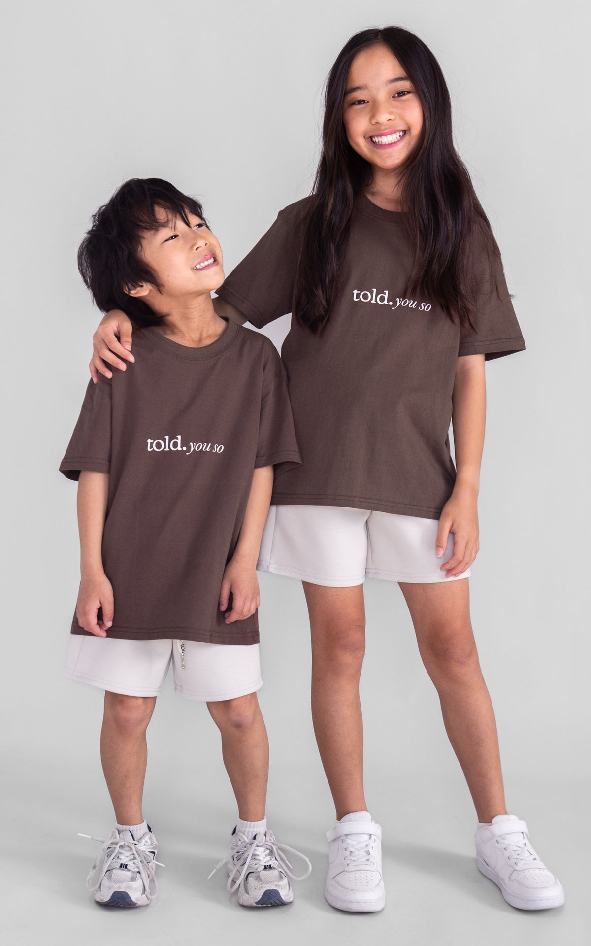 Ricco Kids Tshirt - Chocolate Brown