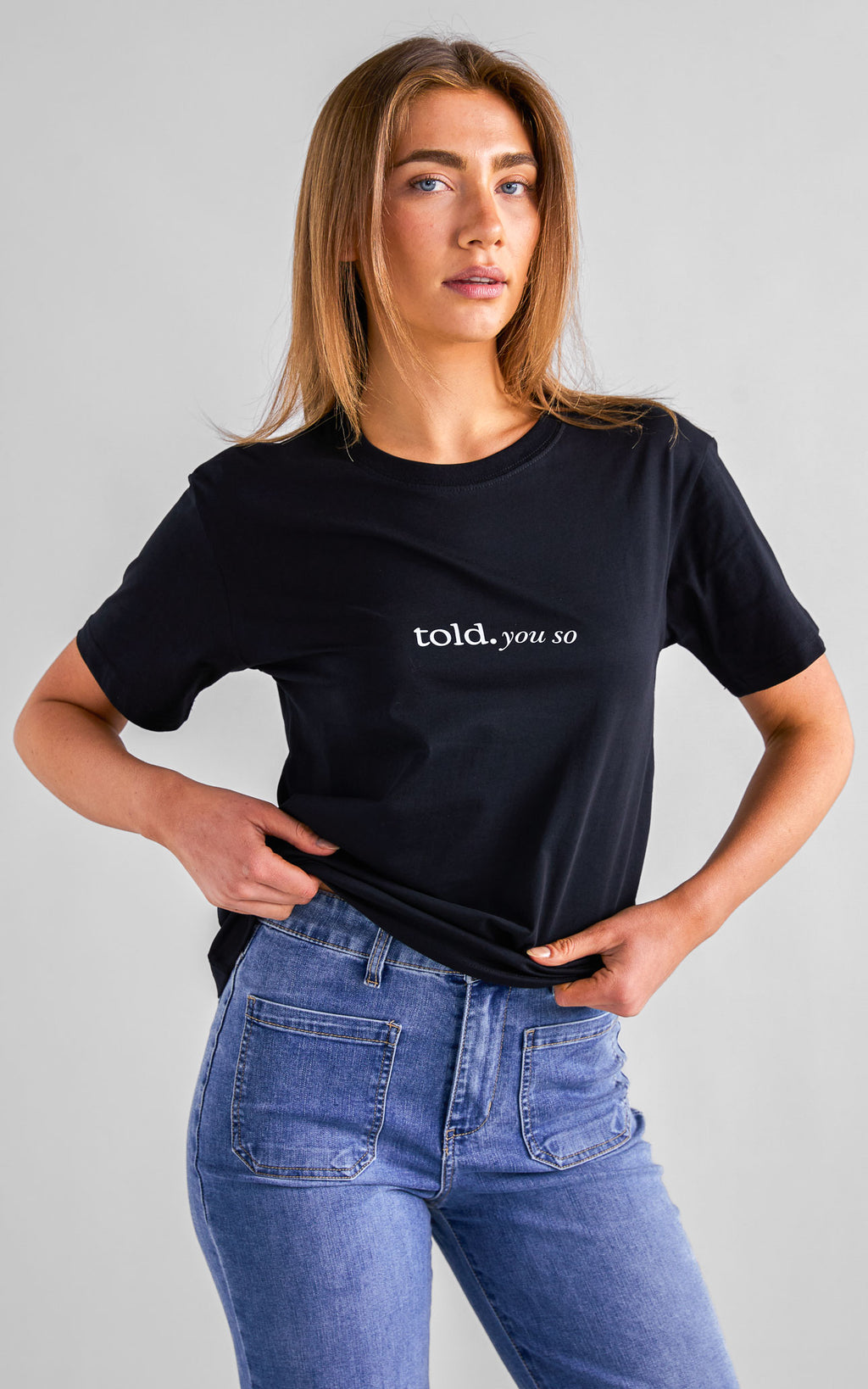 Ricco Unisex Tshirt - Black