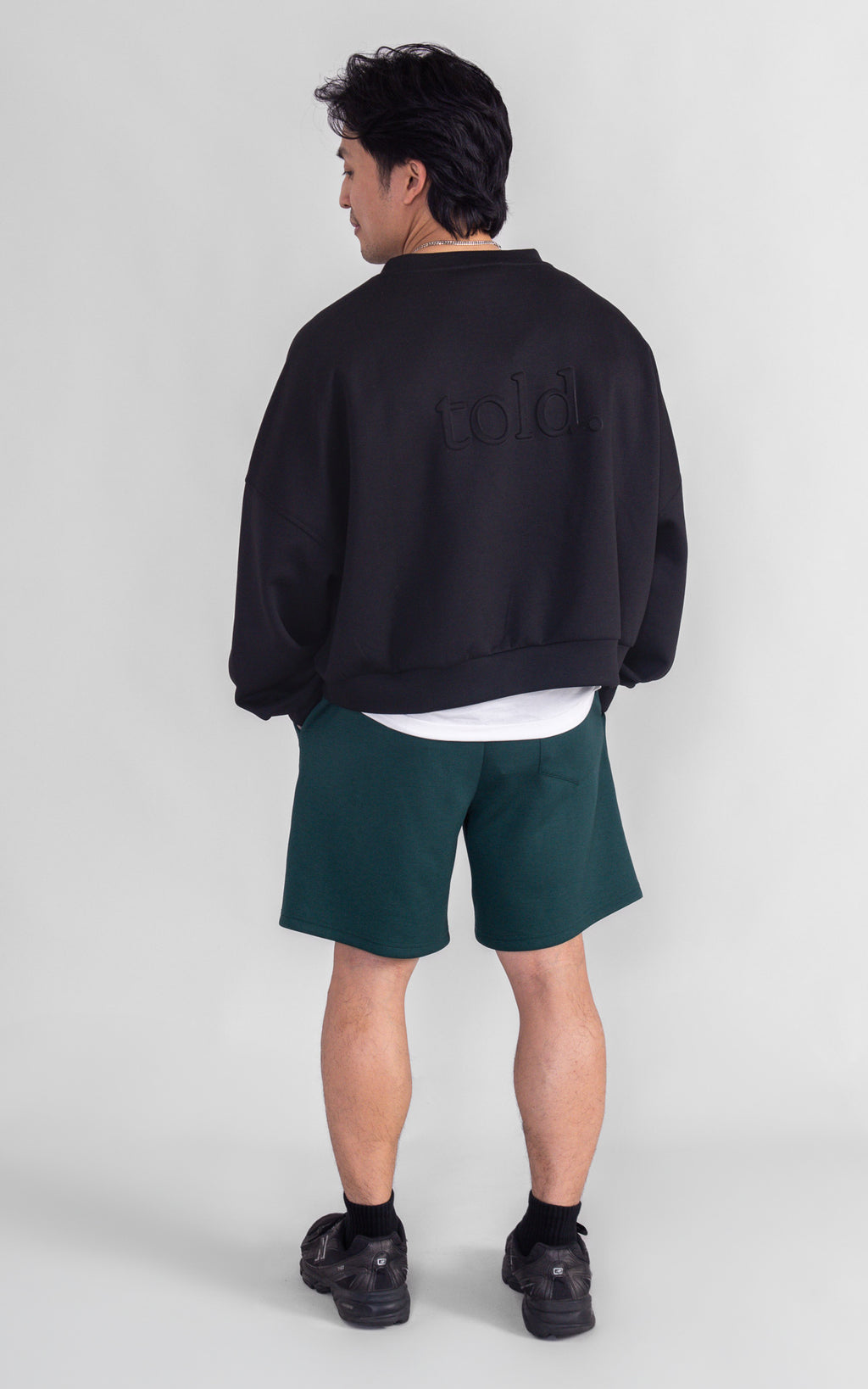 Rehka Crew Neck Jumper - Black