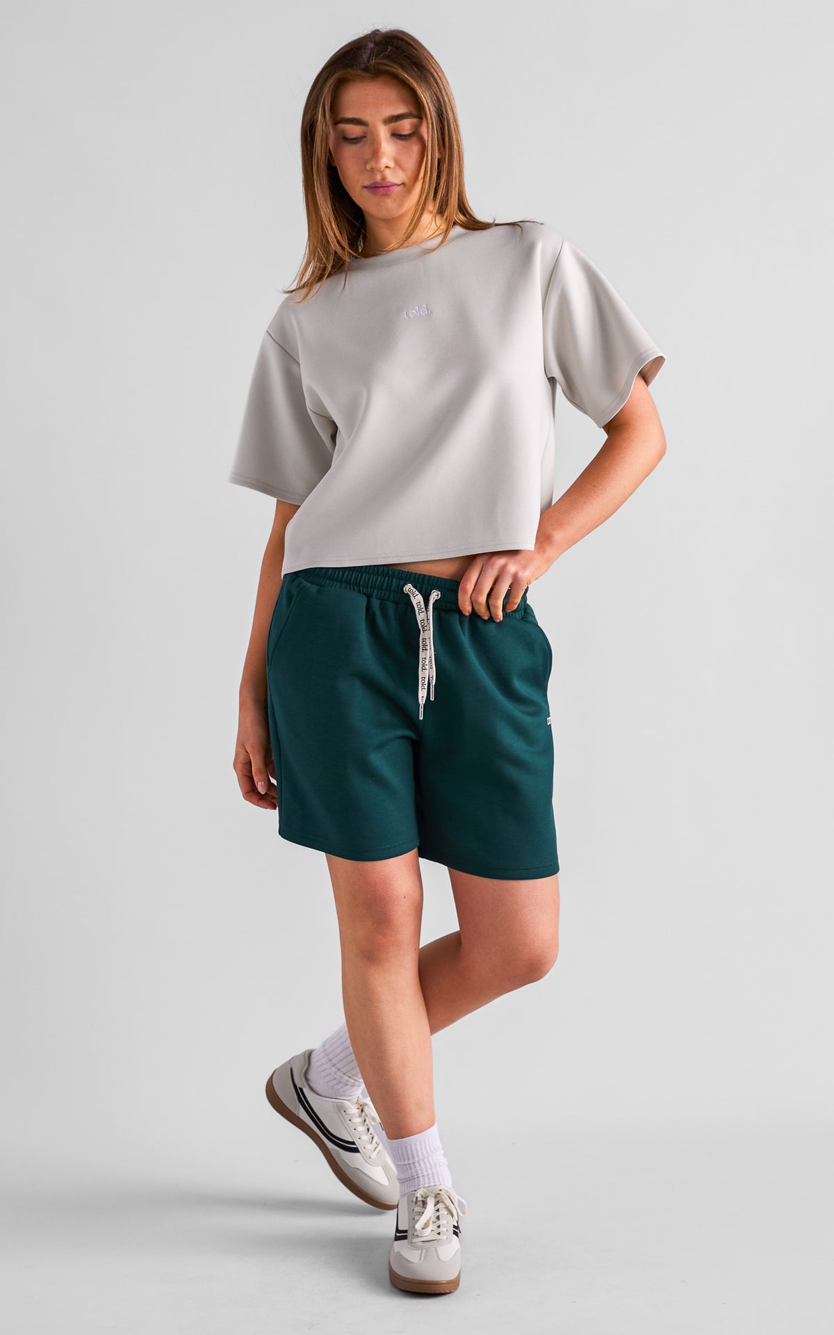(PREORDER) Rich Unisex Shorts - Forest Green