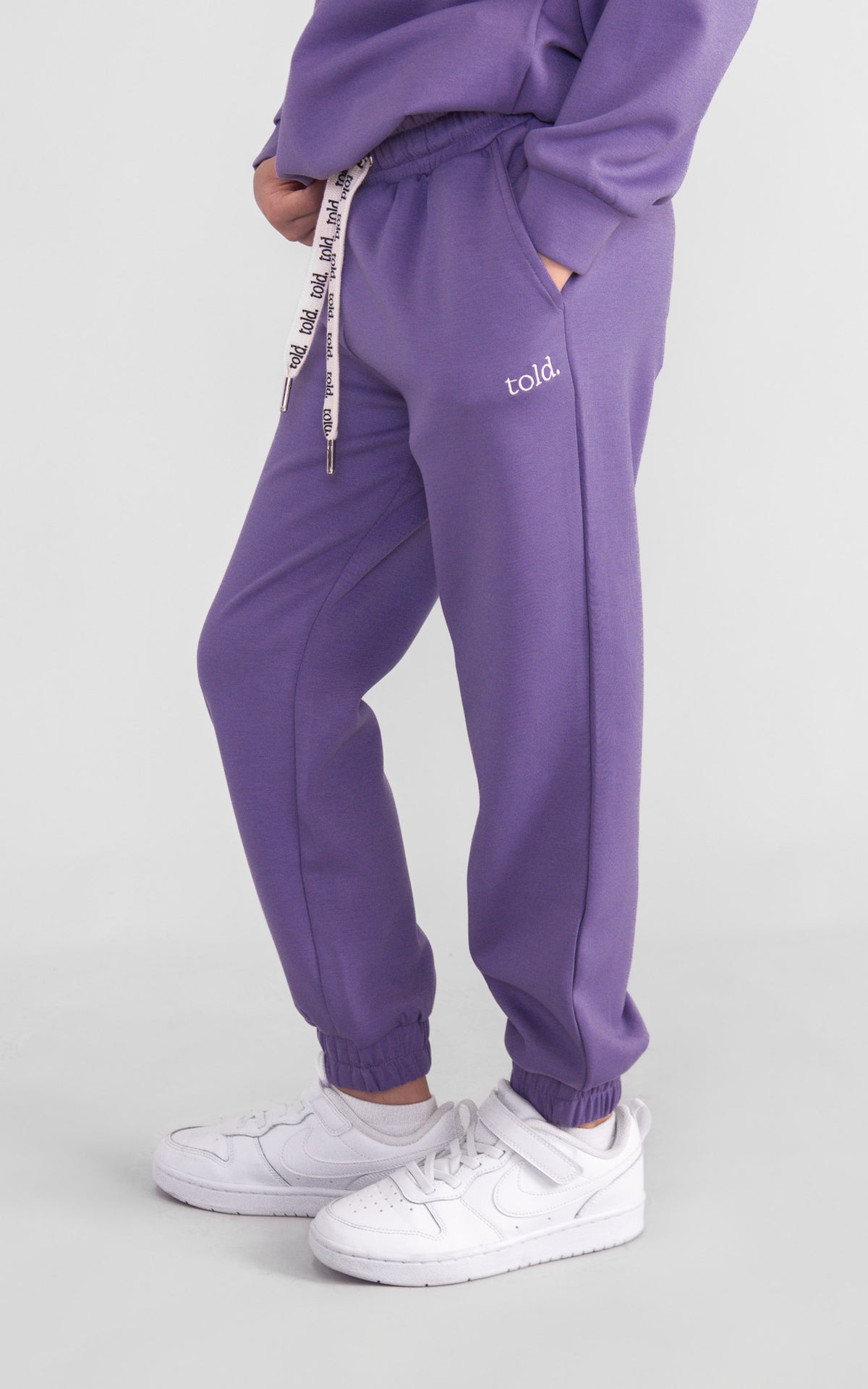 River Kids Trackpants - Purple