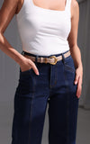 Serrano Belt - Taupe U Texture