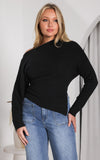 Simpson Knit Top - Black