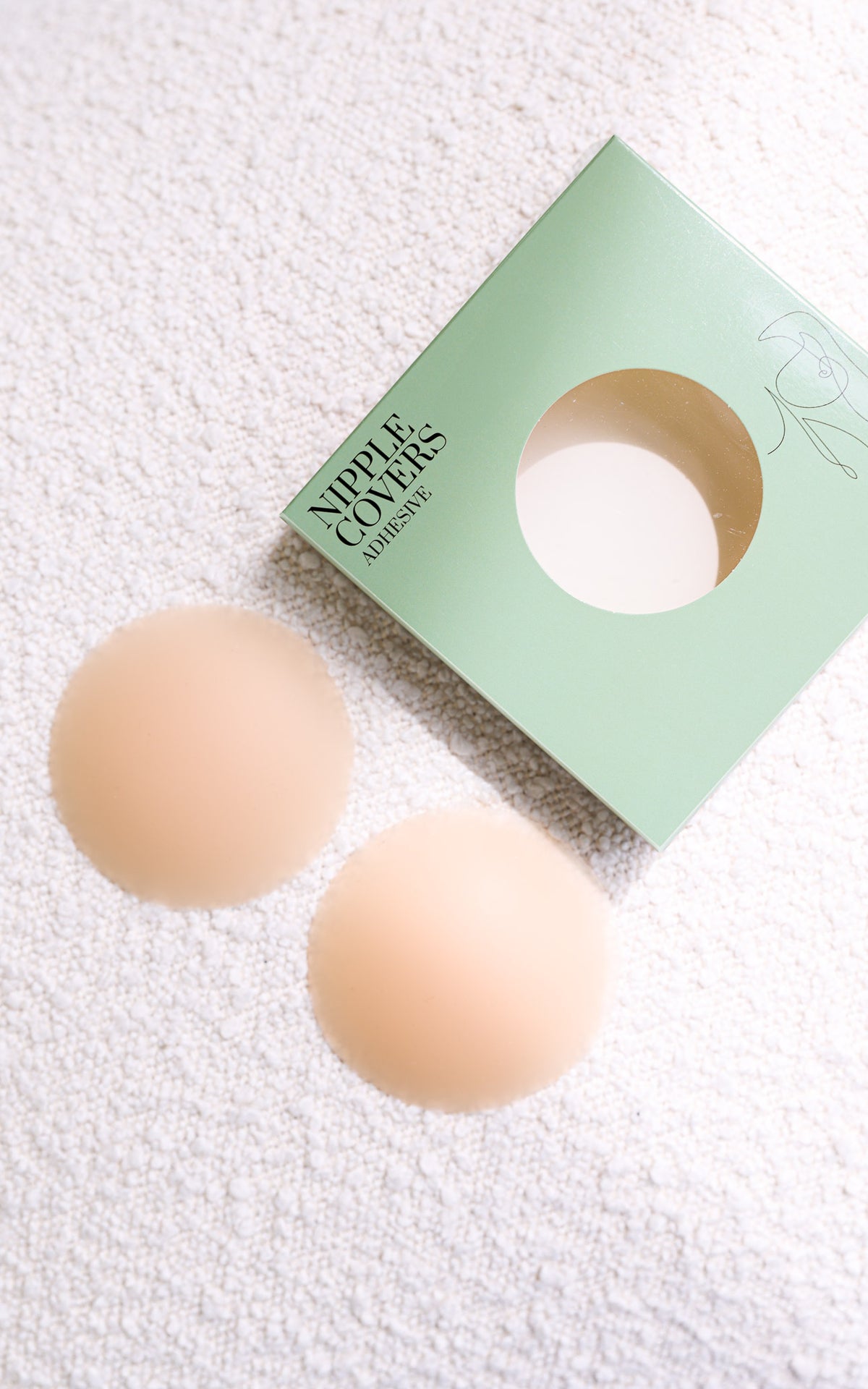 Sonnet Adhesive Nipple Covers - Nude