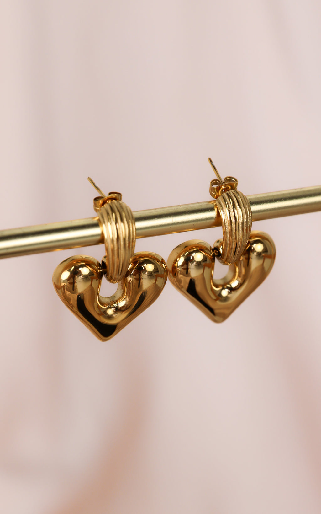 Sweetie Hoop Earrings - Gold Heart