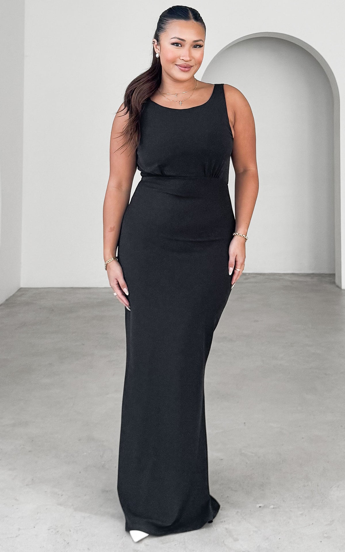 Sylvie Maxi Dress - Black