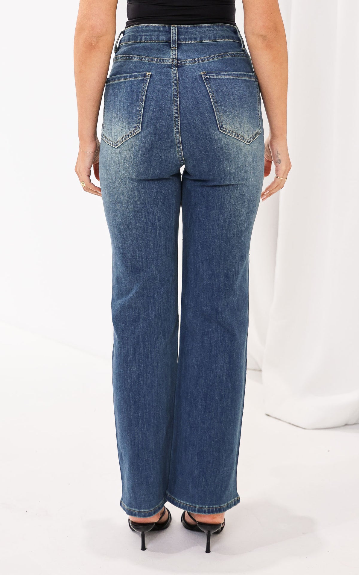 Tanni Diamante Jeans - Blue