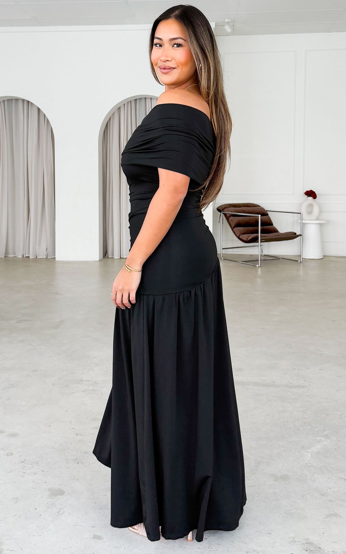 Tianna Maxi Dress - Black