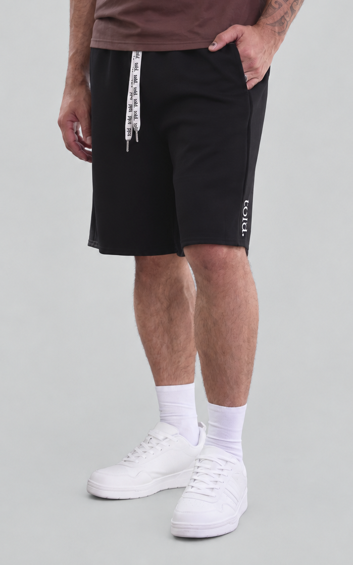 Tobi Unisex Boxy Shorts - Black