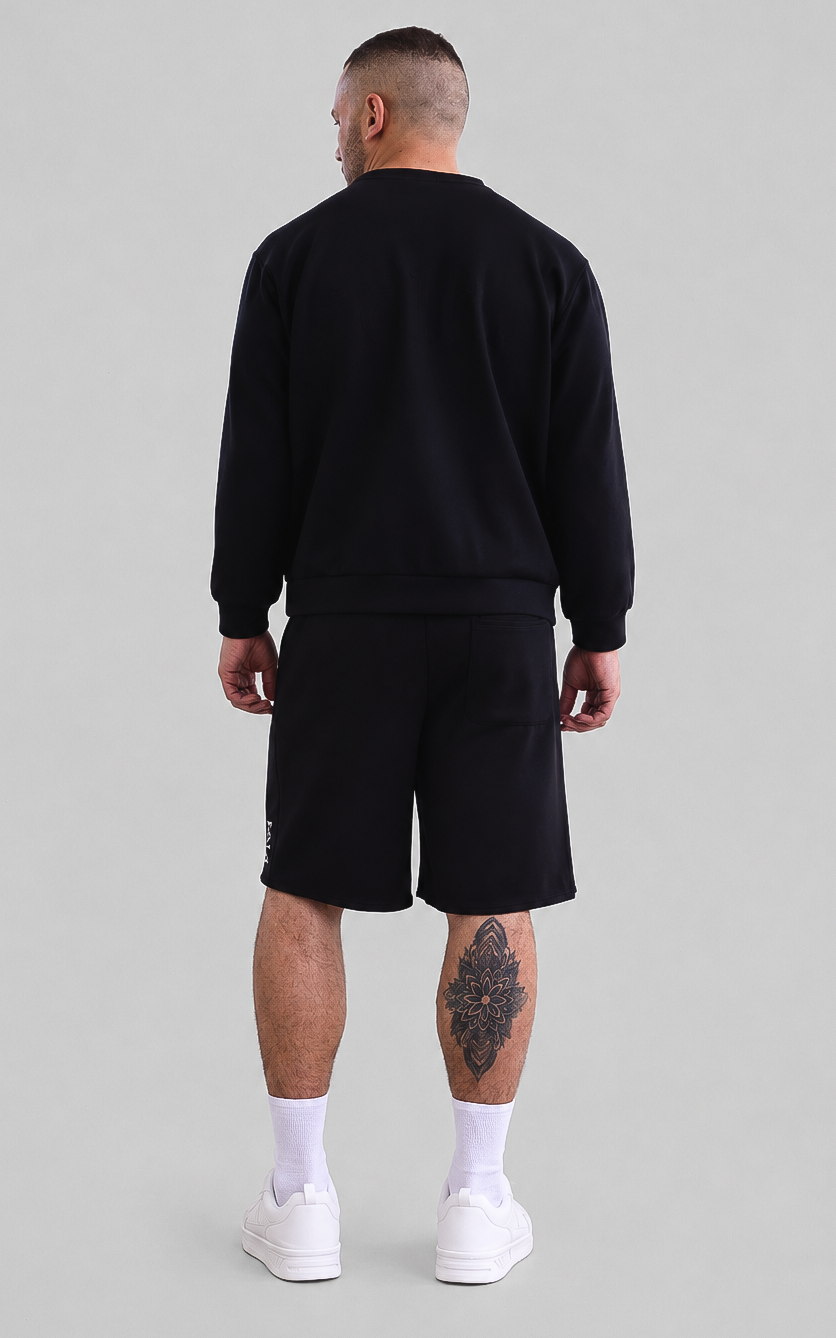 Tobi Unisex Boxy Shorts - Black