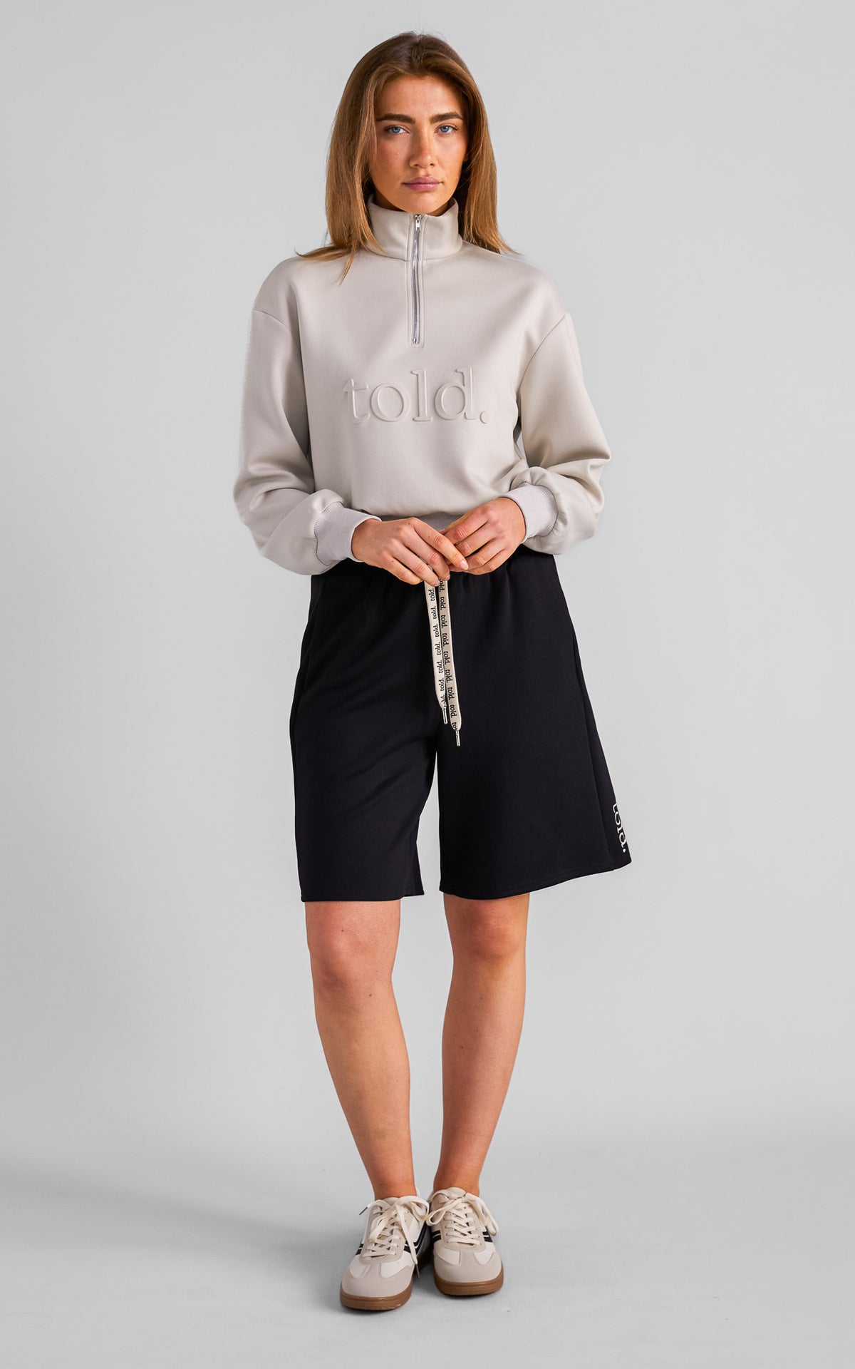 Tobi Unisex Boxy Shorts - Black