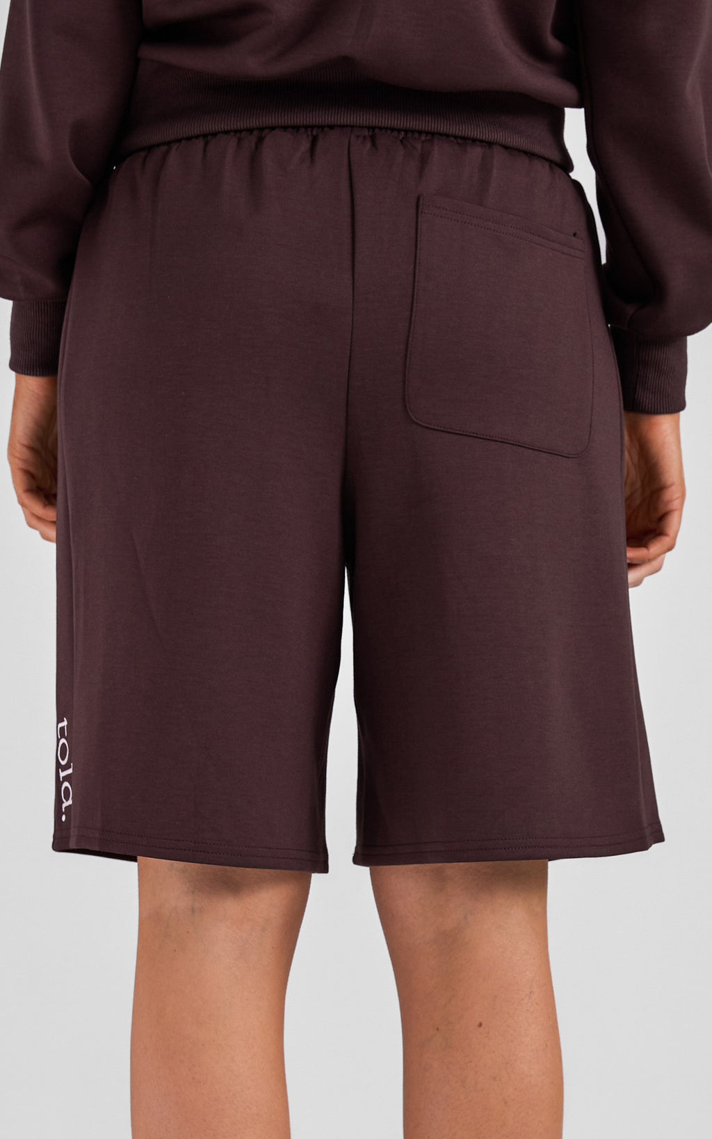 Tobi Unisex Boxy Shorts - Chocolate Brown