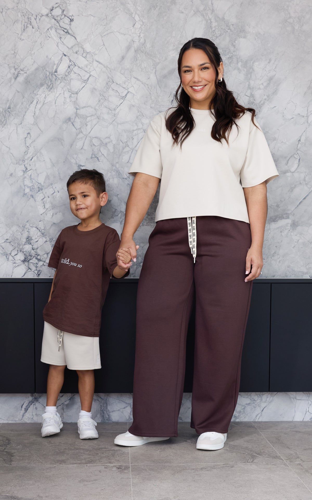 Ricco Kids Tshirt - Chocolate Brown