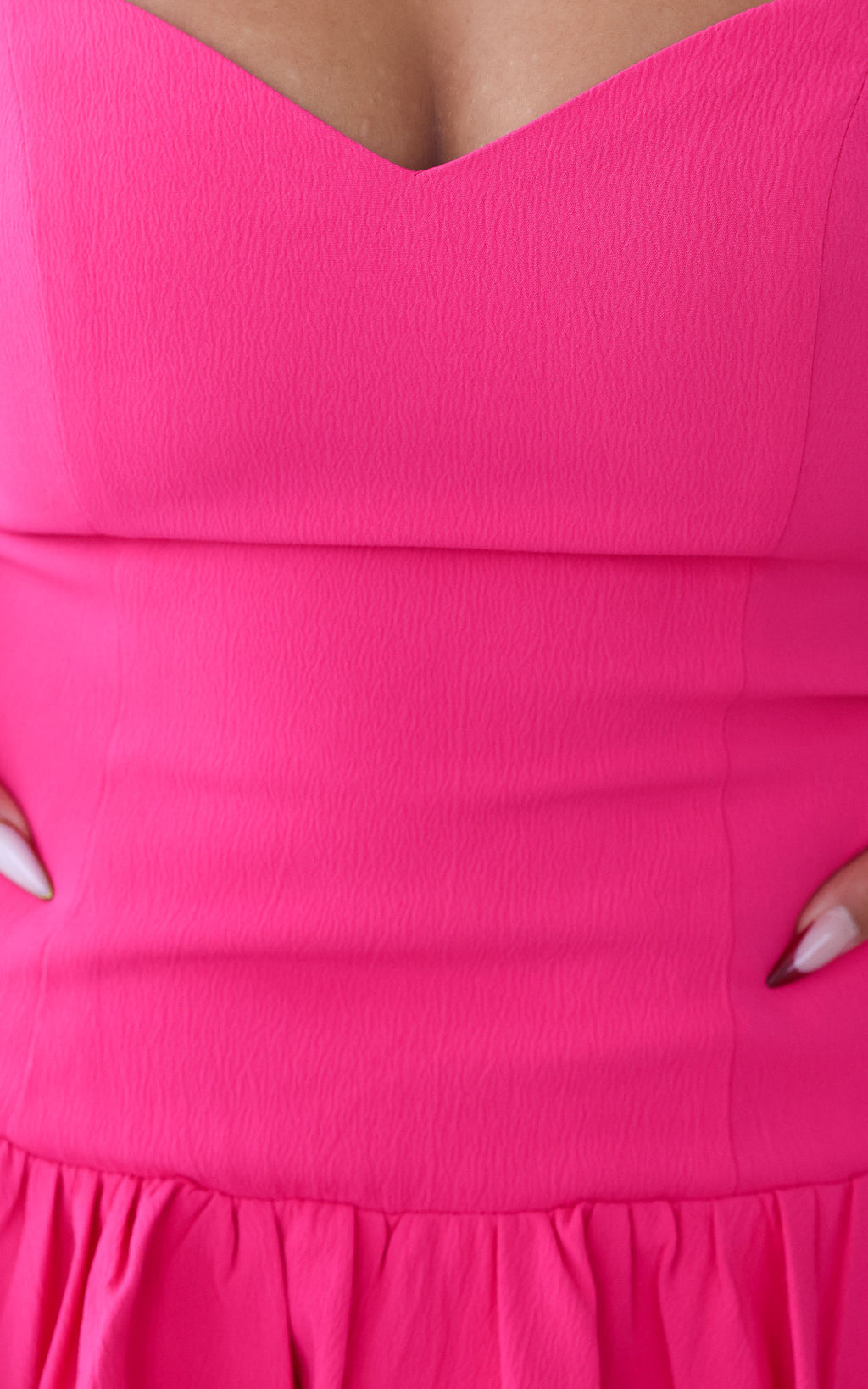 Yves Mini Dress - Hot Pink