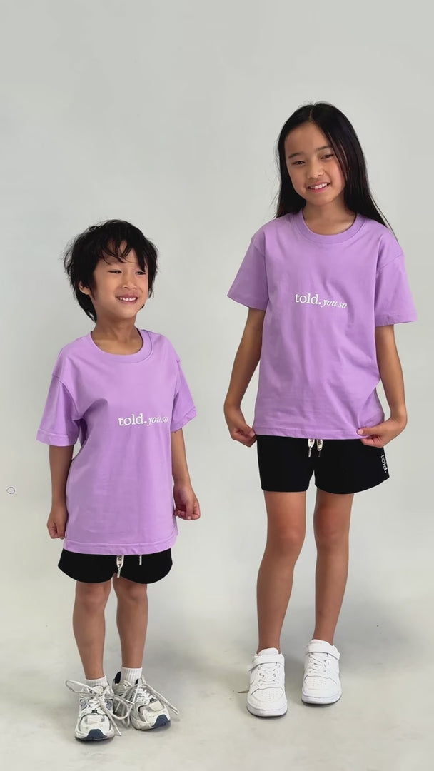 Ricco Kids Tshirt - Lilac