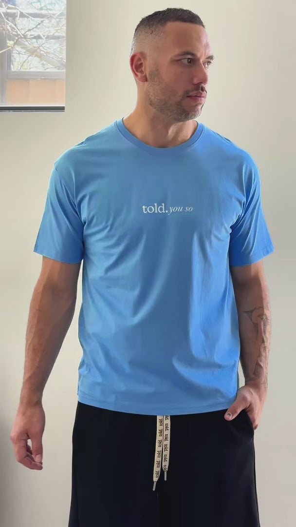 Ricco Unisex Tshirt - Blue