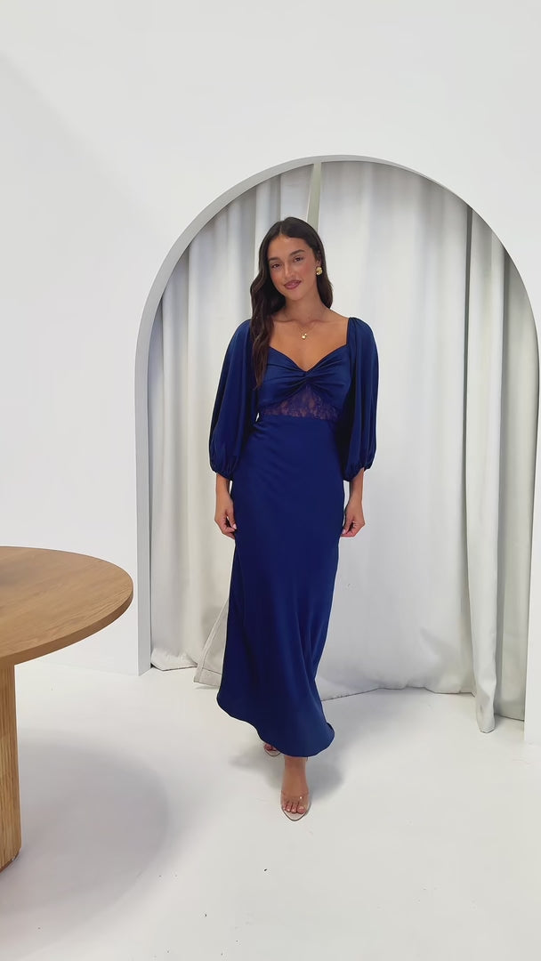 Alessia Maxi Dress - Navy