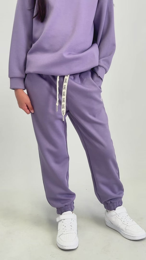River Kids Trackpants - Purple