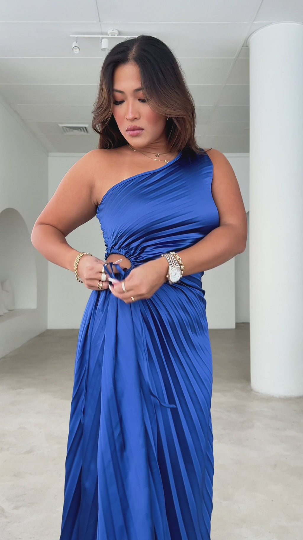 Rochelle Maxi Dress - Blue