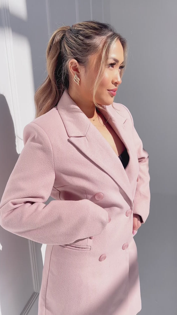Noble Coat - Blush